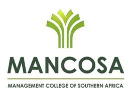 MANCOSA Prospectus PDF Download