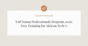 SAP Young Professionals Program 2026: Free Training for African Tech Graduates