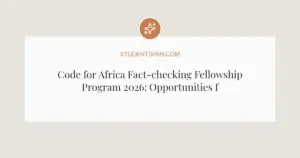 Code for Africa Fact-checking Fellowship Program 2026: Opportunities for Southern Africa Journalists