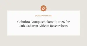 Coimbra Group Scholarship 2026 for Sub-Saharan African Researchers