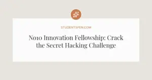 No10 Innovation Fellowship: Crack the Secret Hacking Challenge