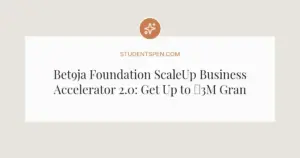 Bet9ja Foundation ScaleUp Business Accelerator 2.0: Get Up to ₦3M Grants for Nigerian Startups