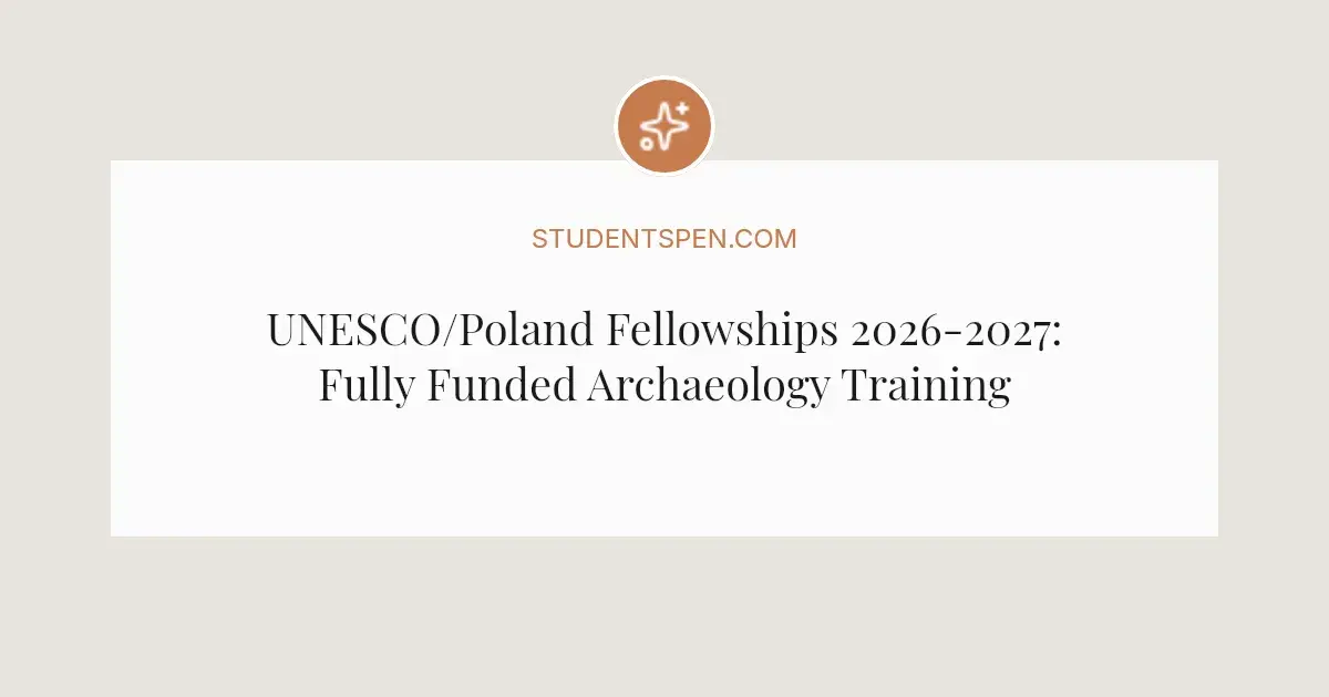 UNESCO Participation Programme 2026–2027