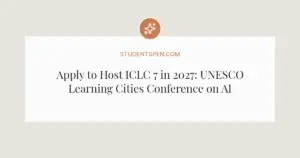 Apply to Host ICLC 7 in 2027: UNESCO Learning Cities Conference on AI