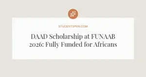 DAAD Scholarship at FUNAAB 2026: Fully Funded for Africans