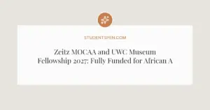 Zeitz MOCAA and UWC Museum Fellowship 2027: Fully Funded for African Art Pros