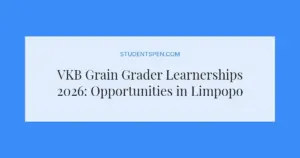 VKB Grain Grader Learnerships 2026: Opportunities in Limpopo