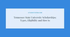 Tennessee State University Scholarships: Types, Eligibility and How to Apply