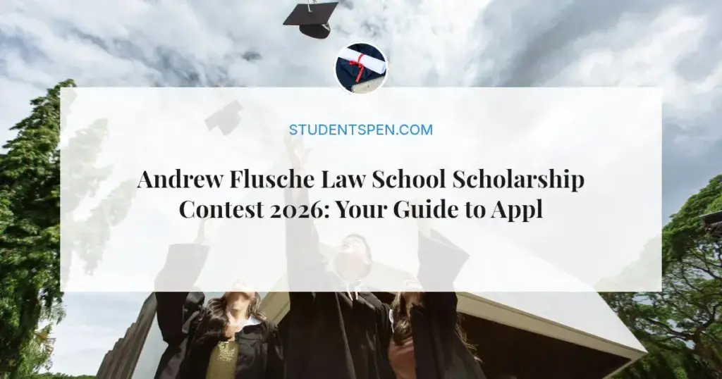 Andrew Flusche Law School Scholarship Contest 2026: Your Guide to Applying