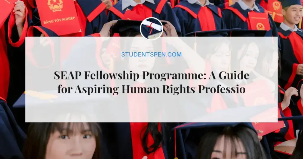 SEAP Fellowship Programme: A Guide for Aspiring Human Rights Professionals