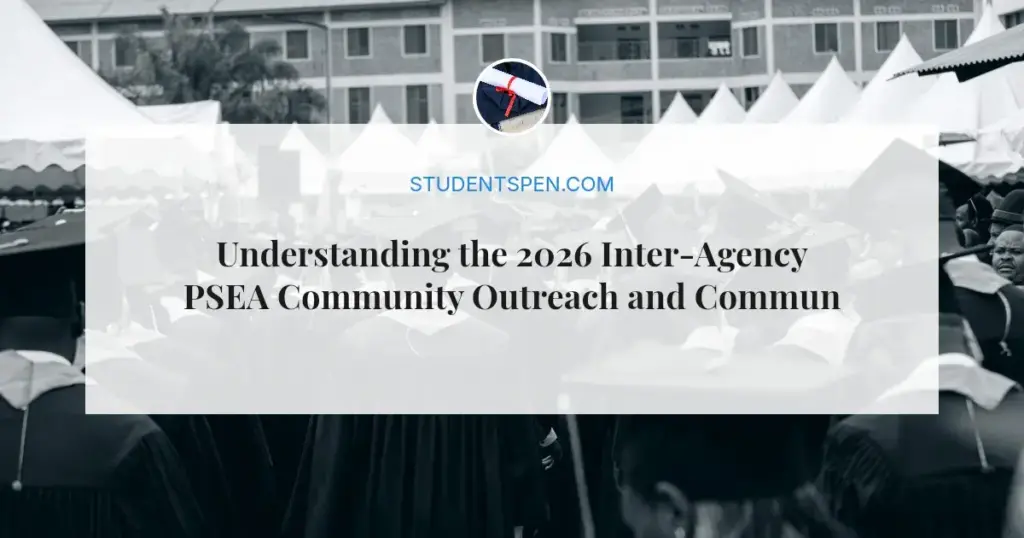 Understanding the 2026 Inter-Agency PSEA Community Outreach and Communication Fund