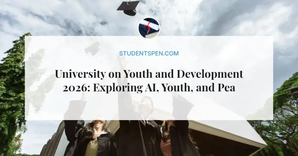 University on Youth and Development 2026: Exploring AI, Youth, and Peace