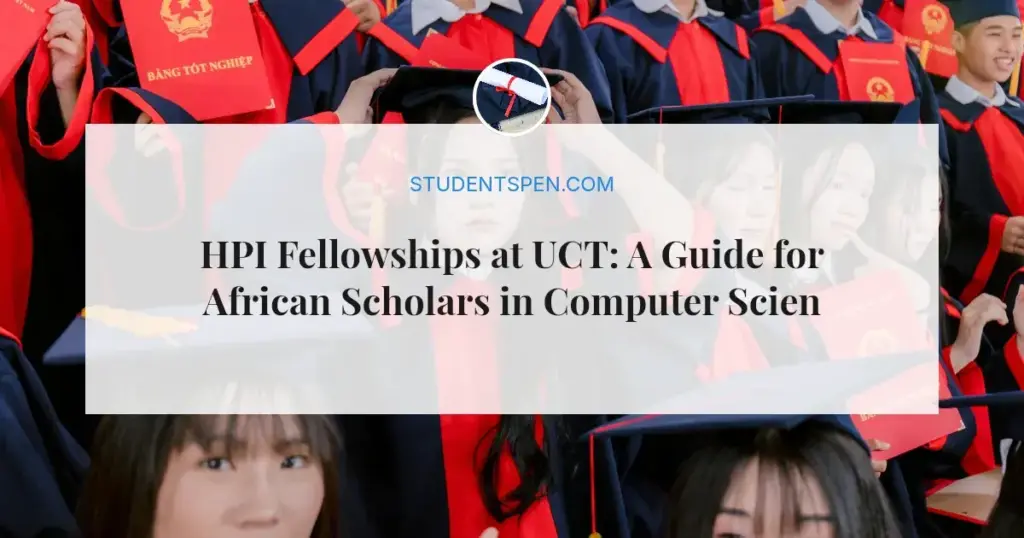 HPI Fellowships at UCT: A Guide for African Scholars in Computer Science & Information Systems 2026