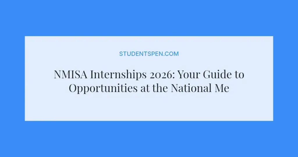 NMISA Internships 2026: Your Guide to Opportunities at the National Metrology Institute of SA