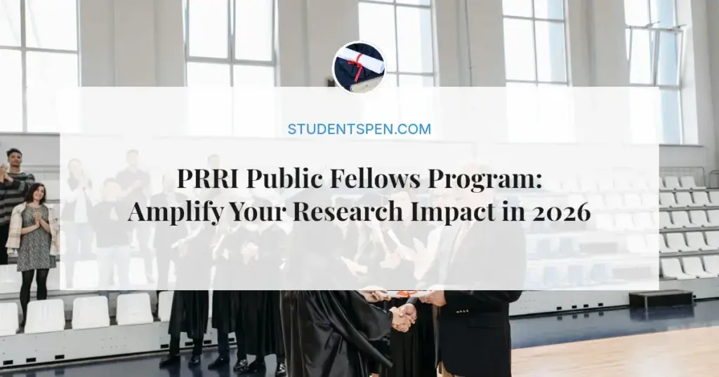 PRRI Public Fellows Program: Amplify Your Research Impact in 2026
